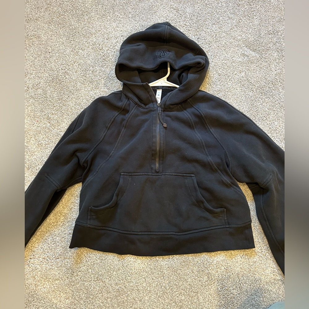 Lululemon half zip scuba hoodie